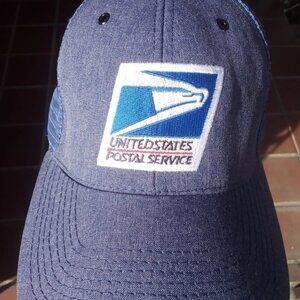 United States Post Office (USPS) Carrier Mesh Snapback Trucker Hat Made In USA